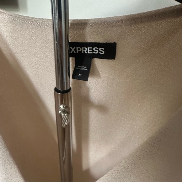 Express Sand Ruched Blouse - Picture 2 of 2